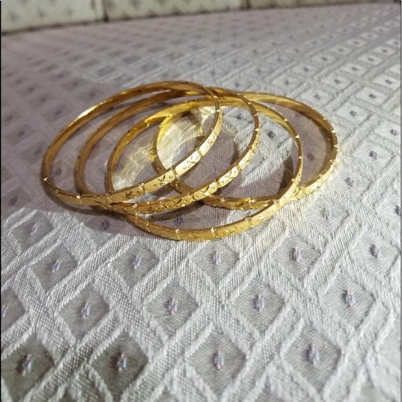 Jewelry - Indian bangles (4).  Price firm.